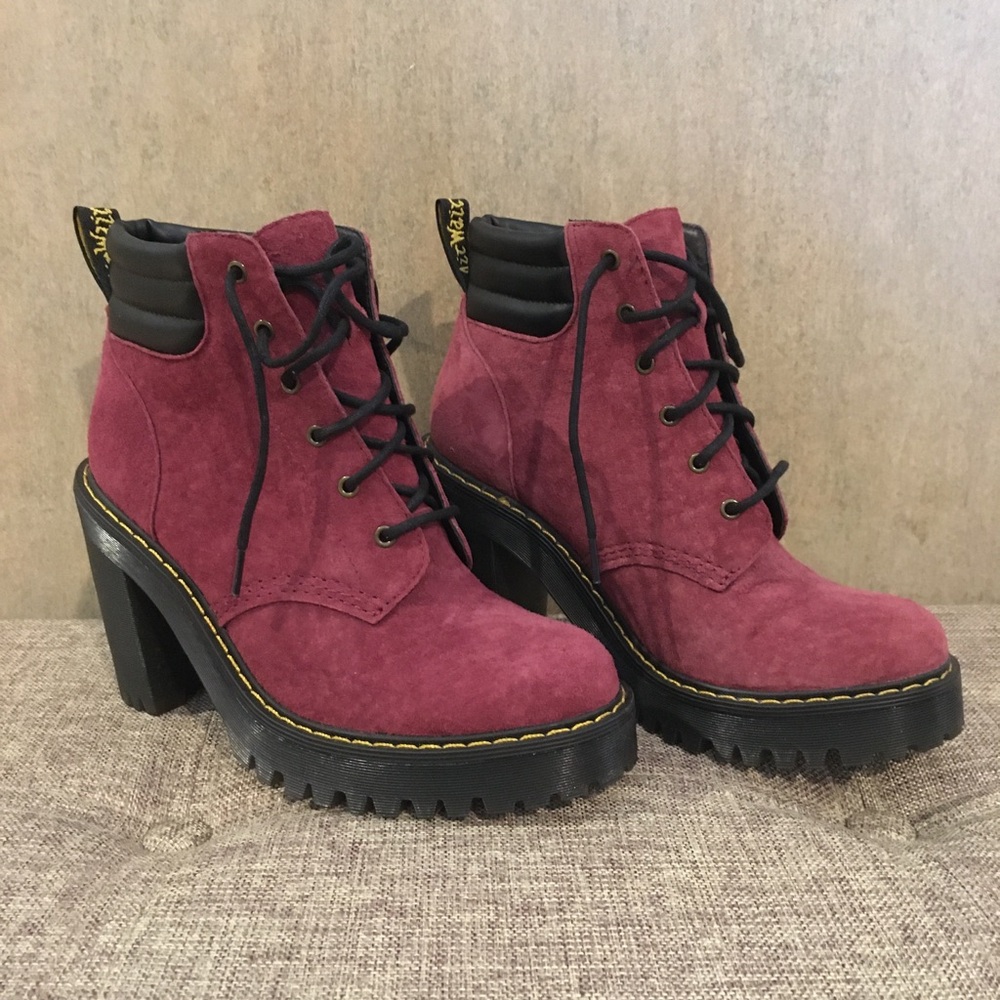 Dr. Martens Persephone Air Wave Lace Up Boots - New Never Worn